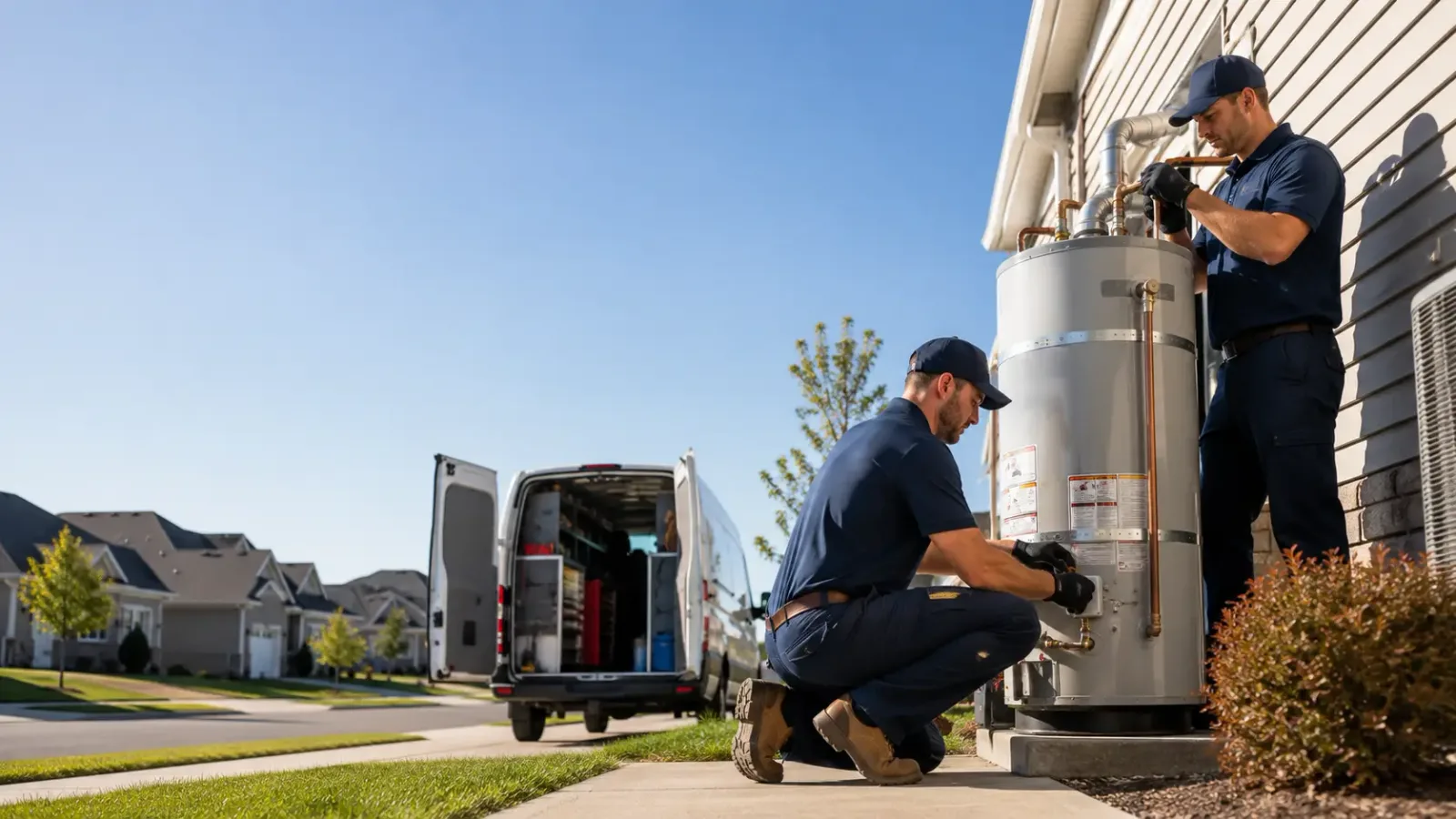 Water Heater Installation in Olustee, OK